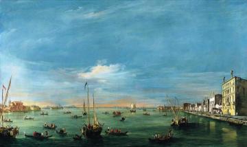 View Of The Giudecca Canal And The Zattere Artwork by Francesco Guardi