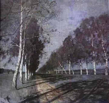 Moonlit Night Artwork by Isaac Ilich Levitan