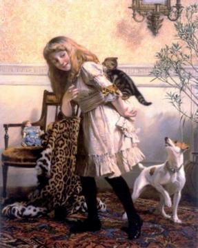 Any Port In A Storm Artwork by Charles Burton Barber