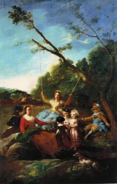 The Swing Artwork by Francisco Jose de Goya y Lucientes