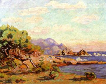 La Pointe du Lou Gaou Artwork by Armand Guillaumin