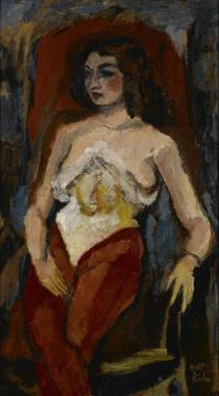 Anemones And Apples Artwork by Walt Kuhn