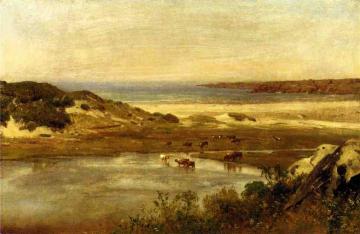 By the Sea, Newport, Rhode Island Artwork by Thomas Worthington Whittredge