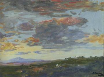 Evening in Tangier Artwork by Sir John Lavery