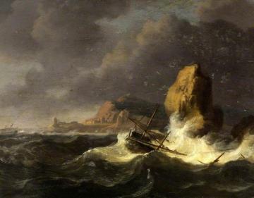 A Shipwreck Artwork by Ludolf Bakhuizen