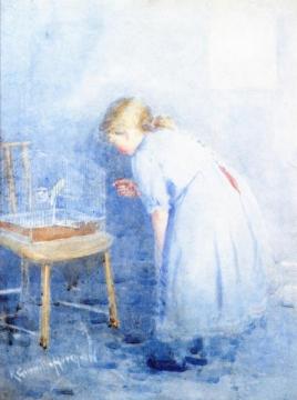 Come Birdie Come Artwork by Robert Gemmell Hutchison