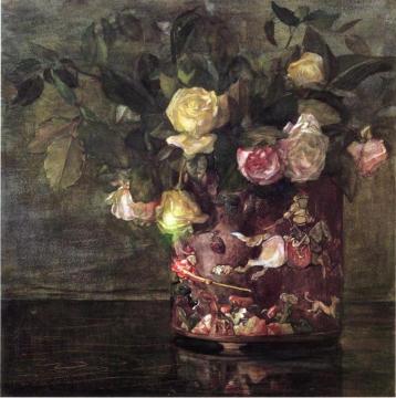 Chinese Pi-Tong Artwork by John La Farge