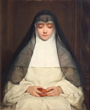 A Nun Artwork by Henriette Browne