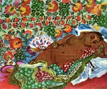 A Hindu Woman Artwork by Raoul Dufy