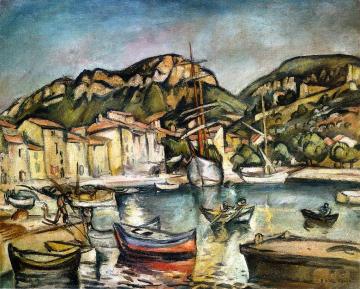 Cassis, the Port Artwork by Emile-othon Friesz