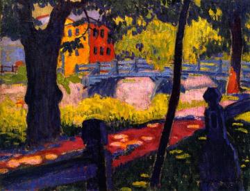 The Red Gate Artwork by Sándor Ziffer