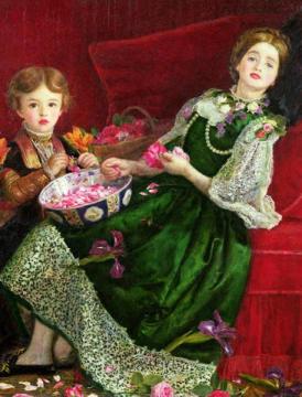 Pot Pourri Artwork by Sir John Everett Millais