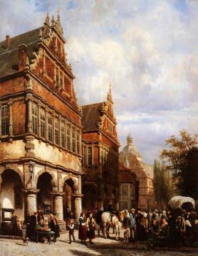 Cityhall Paderborn Artwork by Cornelius Springer