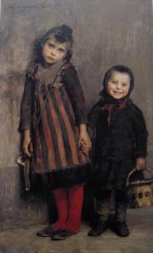 Out of School Artwork by Emilio Longoni