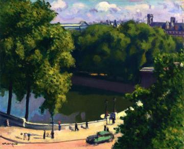 L'Ile de la Cité Artwork by Albert Marquet