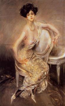 Portrait of Rita de Acosta Lydig Artwork by Giovanni Boldini