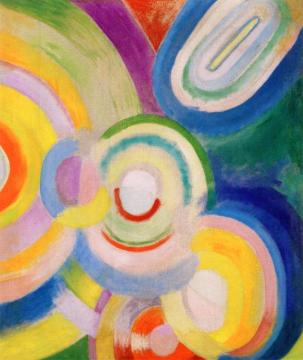 Colored Discs Artwork by Robert Delaunay