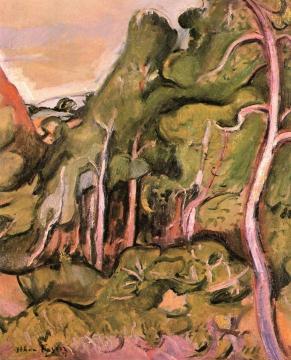 Landscape of Provence - La Ciotat Artwork by Emile-othon Friesz