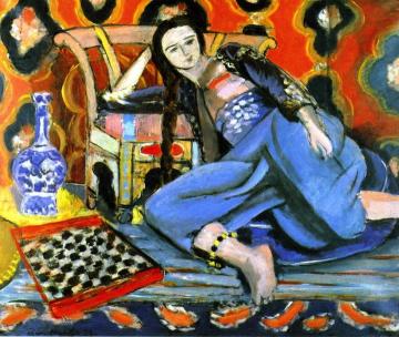 Odalisque With A Turkish Chair Artwork by Henri Matisse