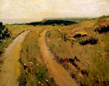 Road along the Bluff Artwork by William Langson Lathrop