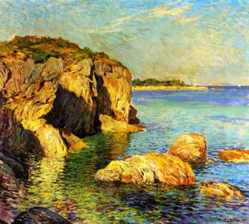 Returning Tide Artwork by Willard Leroy Metcalf