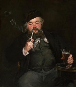 A Good Glass of Beer Artwork by Edouard Manet