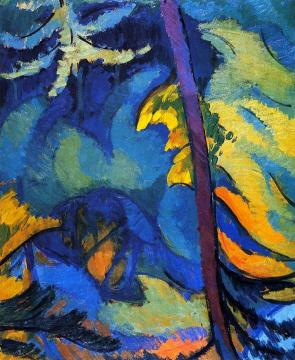 In The Woods Artwork by André Lhote