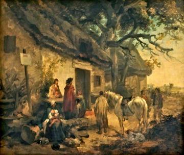 The Roadside Inn Artwork by George Morland