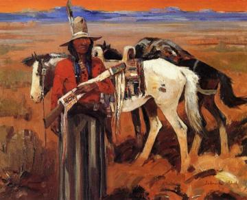 Apache Land Artwork by Laverne Nelson Black