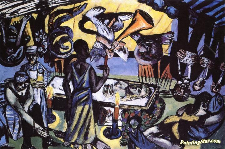 Death Artwork by Max Beckmann