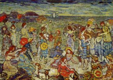 The Cove Artwork by Maurice Prendergast