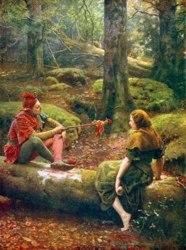 In The Forest Of Arden Artwork by John Maler Collier