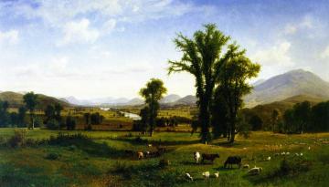 Mount Ascutney From Claremont, New Hampshire Artwork by Albert Bierstadt