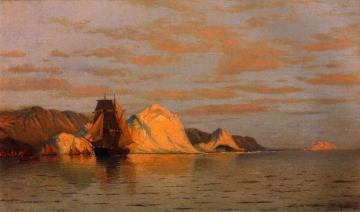 The Ice Blockade on the Labrador Coast Artwork by William Bradford