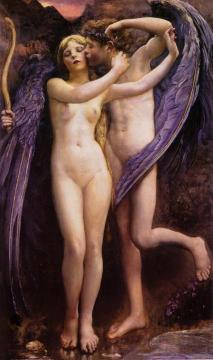 Cupid And Psyche Artwork by Annie Swynnerton