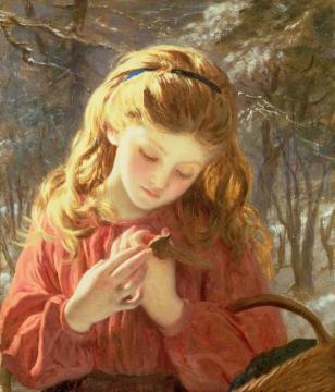 A New Friend Artwork by Sophie Anderson