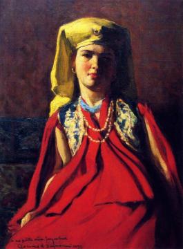 Armenian Woman Artwork by Clarence Gagnon