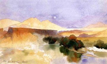 Portneuf Canyon, Idaho Artwork by Thomas Moran