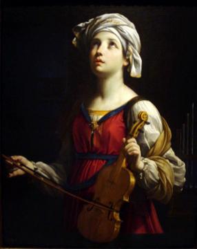 St Cecilia Artwork by Guido Reni