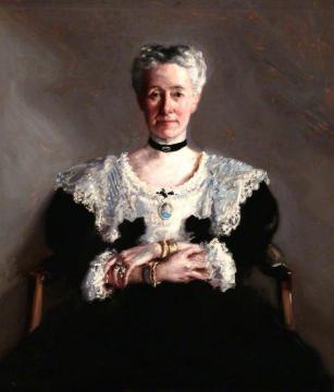Miss Grace Chalmers Wood Artwork by Francis Campbell Boileau Cadell