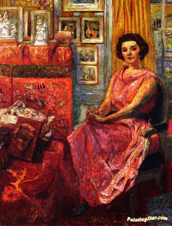 Madame Reine Bénard Artwork by Edouard Vuillard