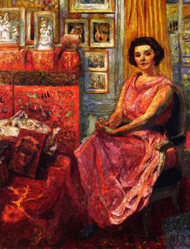 Madame Reine Bénard Artwork by Edouard Vuillard