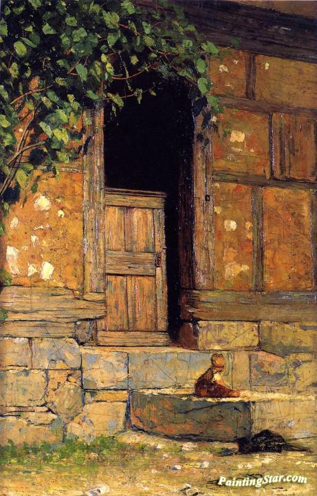 Front Door Artwork by Christian Rohlfs