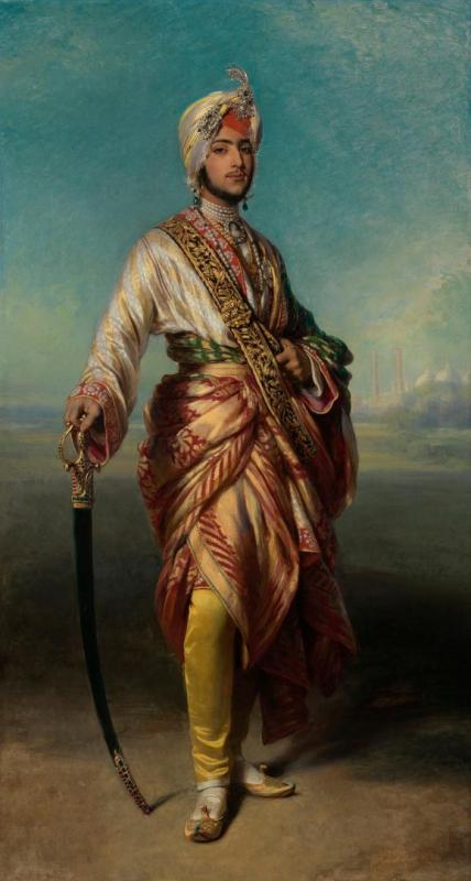 Maharadscha Duleep Singh Artwork by Franz Xavier Winterhalter
