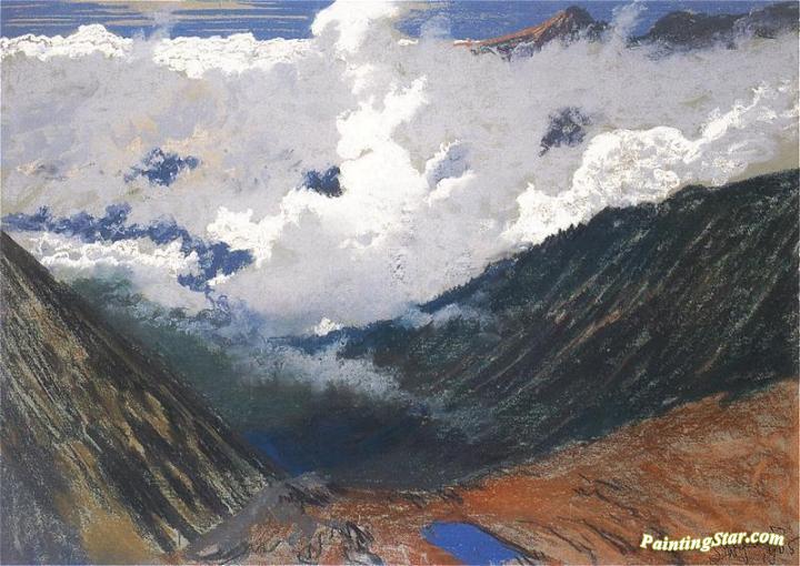 At The Gate Of Chałubińskiego Artwork by Leon Jan Wyczolkowski