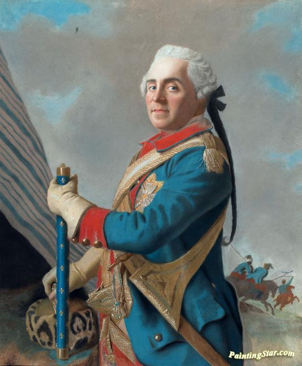 Marshal Maurice de Saxe Artwork by Jean Etienne Liotard