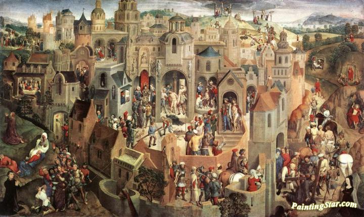 Scenes From The Passion Of Christ Artwork by Hans Memling