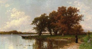 Early Autumn on Long Island Artwork by Alfred Thompson Bricher
