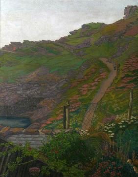 Penally Hill Artwork by Charles Ginner