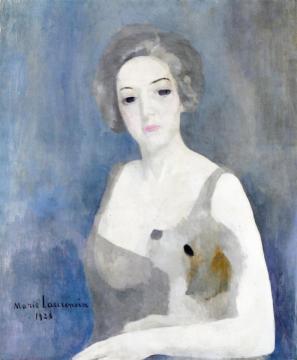 Mme Suzanne Girod Artwork by Marie Laurencin